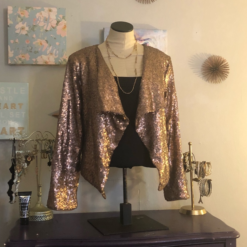 Sequined blazer